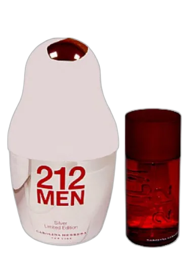 212 Men Silver Carolina Herrera
