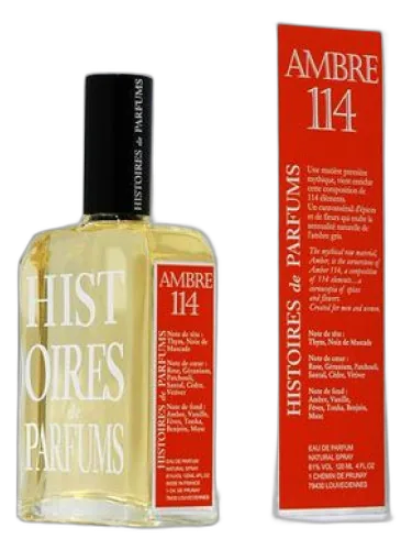 Ambre 114 Histoires De Parfums