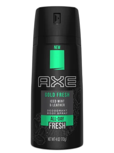 Gold Fresh Iced Mint And Leather Axe by AXE