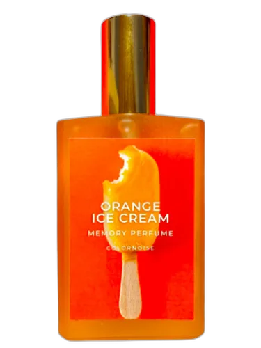 Orange Ice Cream Colornoise by Colornoise