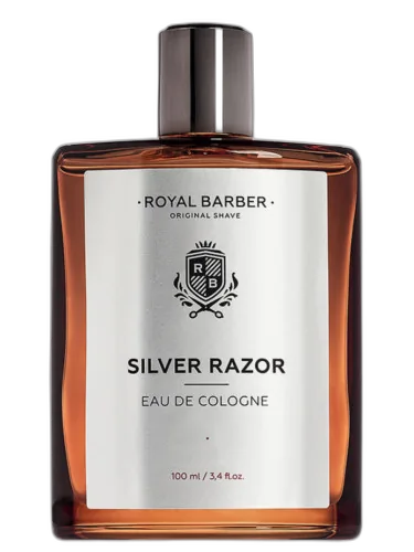 Silver Razor Eau De Cologne Royal Barber