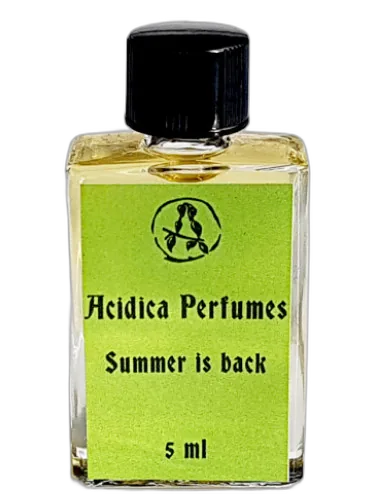 Summer Is Back Acidica Perfumes by Acidica Perfumes