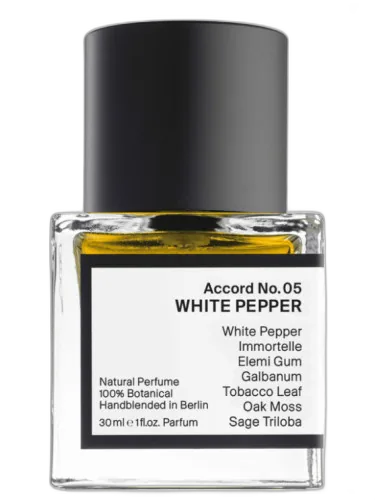 Accord No. 05: White Pepper Raer Scents