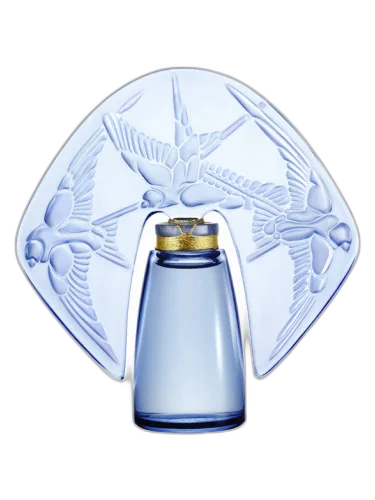Lalique De Lalique Hirondelles Crystal Flacon Lalique