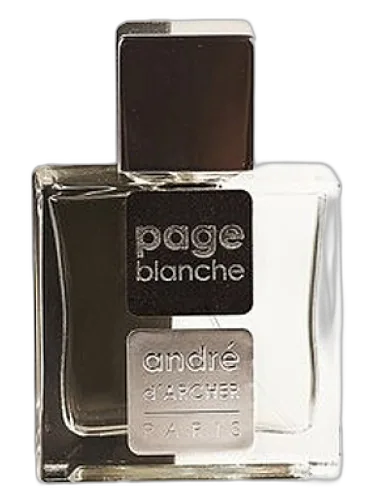 Page Blanche Andre D'archer
