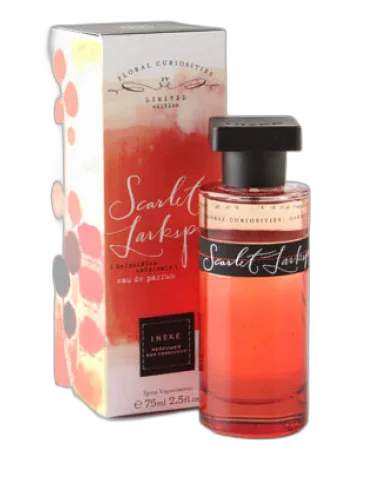 Scarlet Larkspur Ineke by Ineke